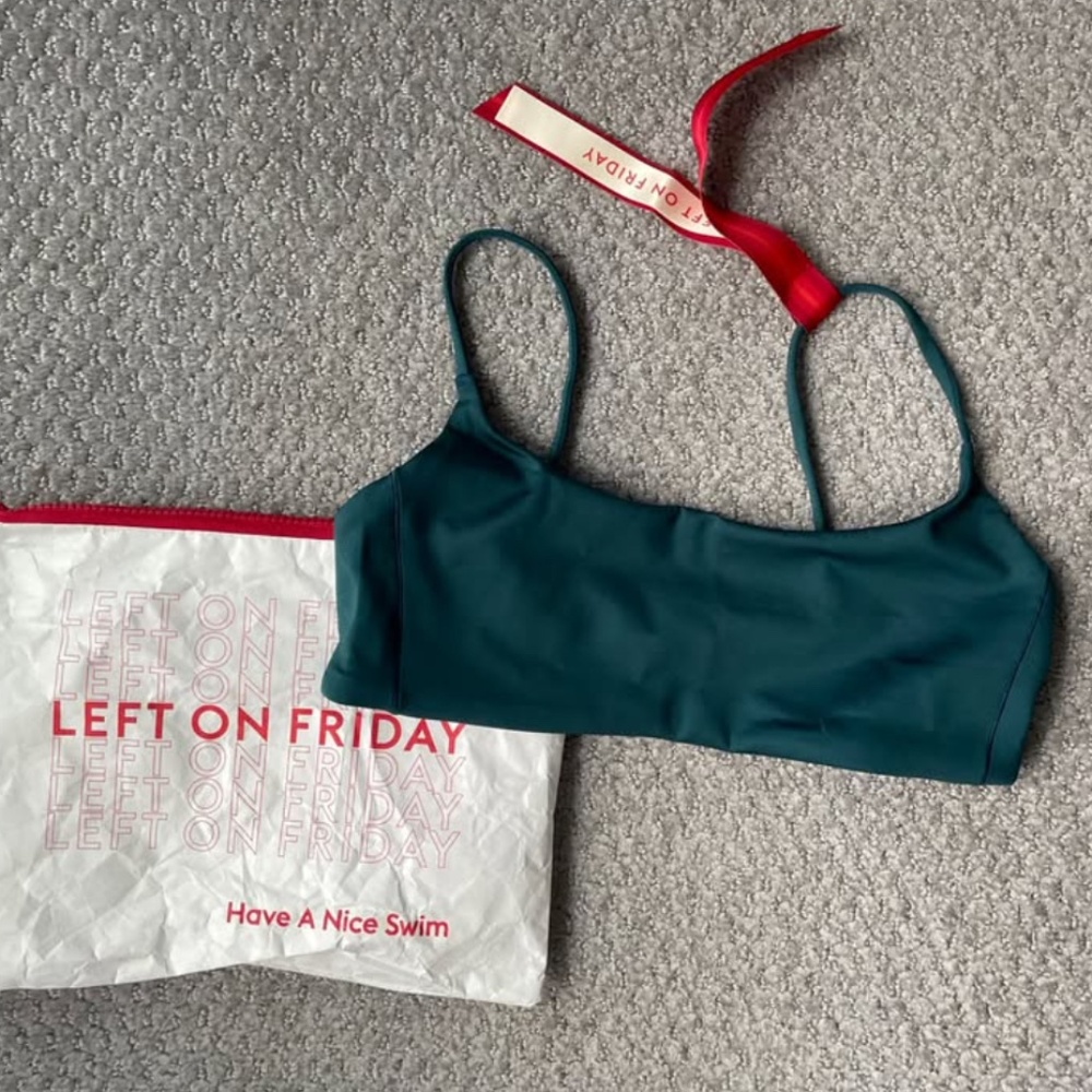 Left on Friday Pool Days Swim Top (Women’s Medium)